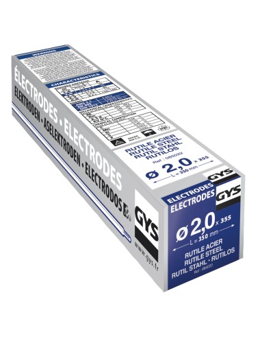 355 Elektroden Stalen Rum Ø2.0 - Etui